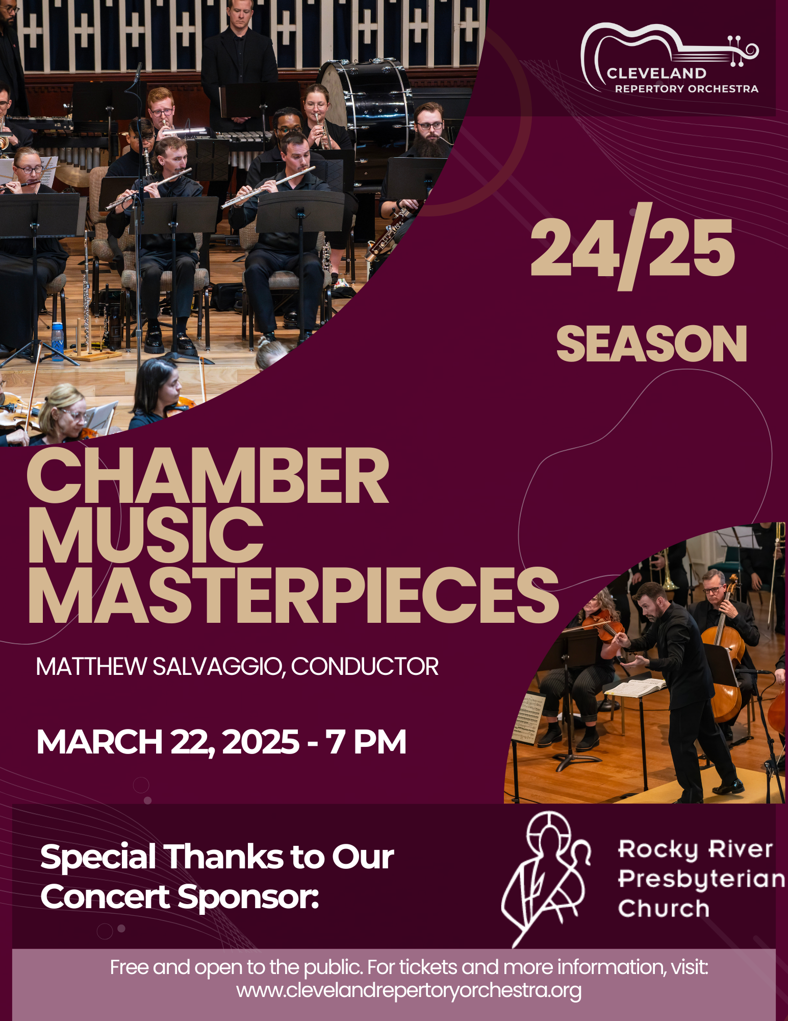 CRO March 22 Concert Flier